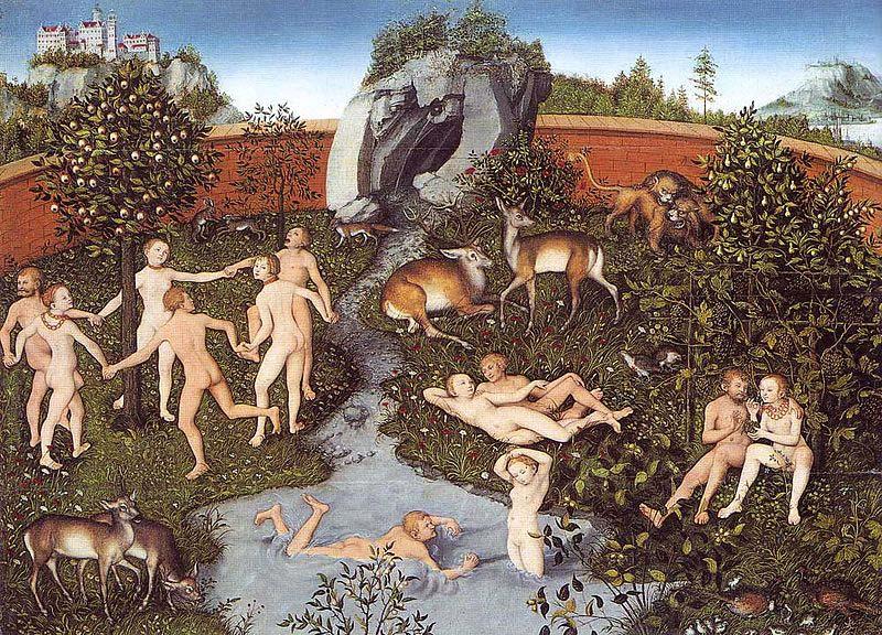 Das goldene Zeitalter, Lucas Cranach the Elder